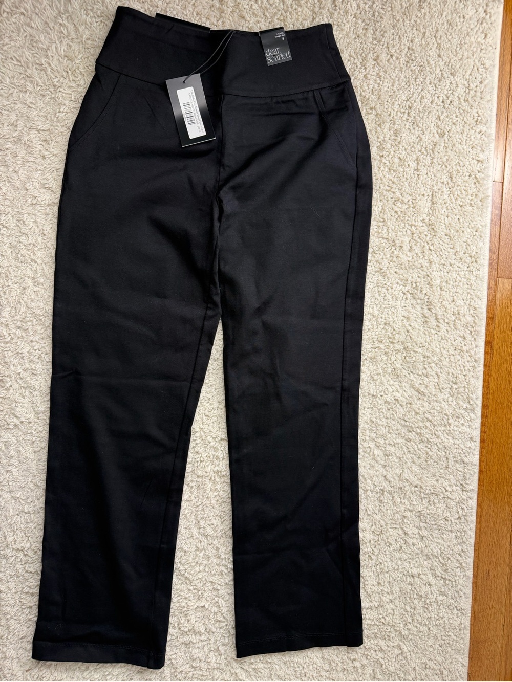 Small High-Waist Dear Scarlett Slim Straight Pants NWT - Picture 1 of 7